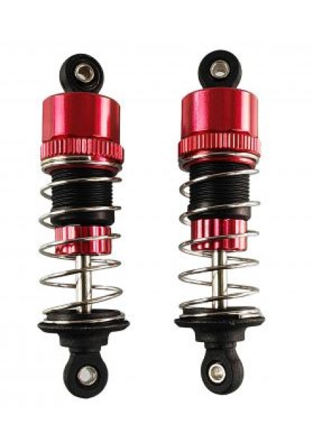 012-16510R Stoßdämpfer vorne Hyper Go Alu 2 Stück rot